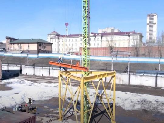 Фото 4 Монтажный кран для строительства высотных сооружен, г.Новосибирск 2024